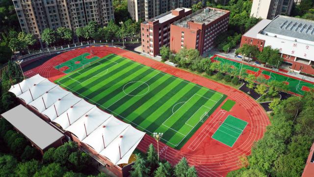 校园风光-西安市曲江第一中学欢迎您!